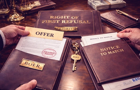 Clearly defined ROFR (Right of First Refusal)