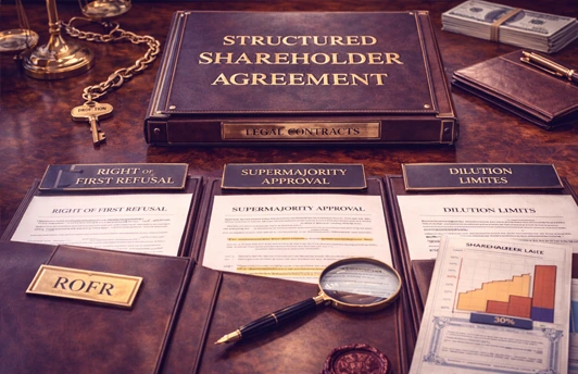 Structured shareholder agreements